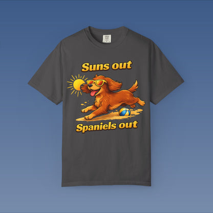 Suns Out Spaniels Out - Golden