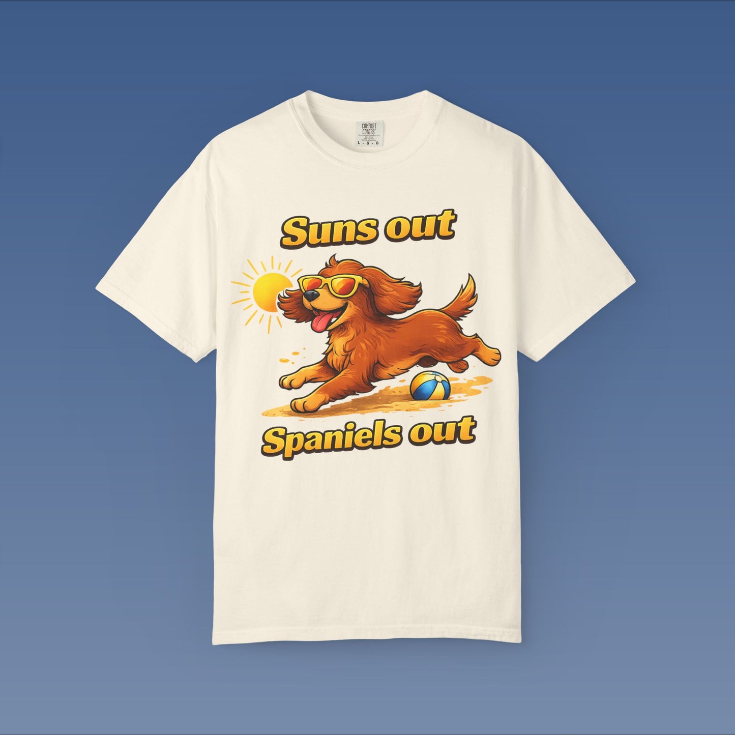 Suns Out Spaniels Out - Golden