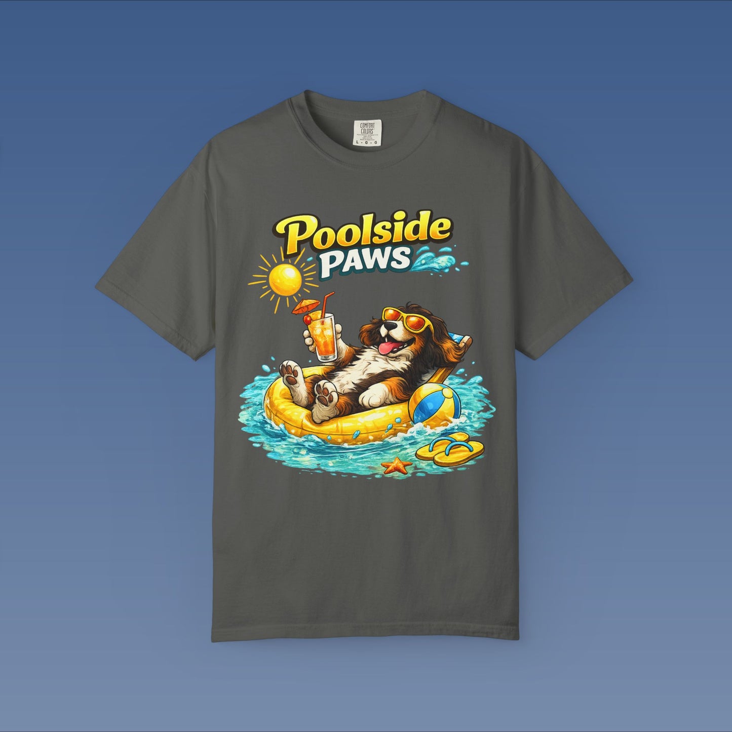 Poolside Paws- Spaniel