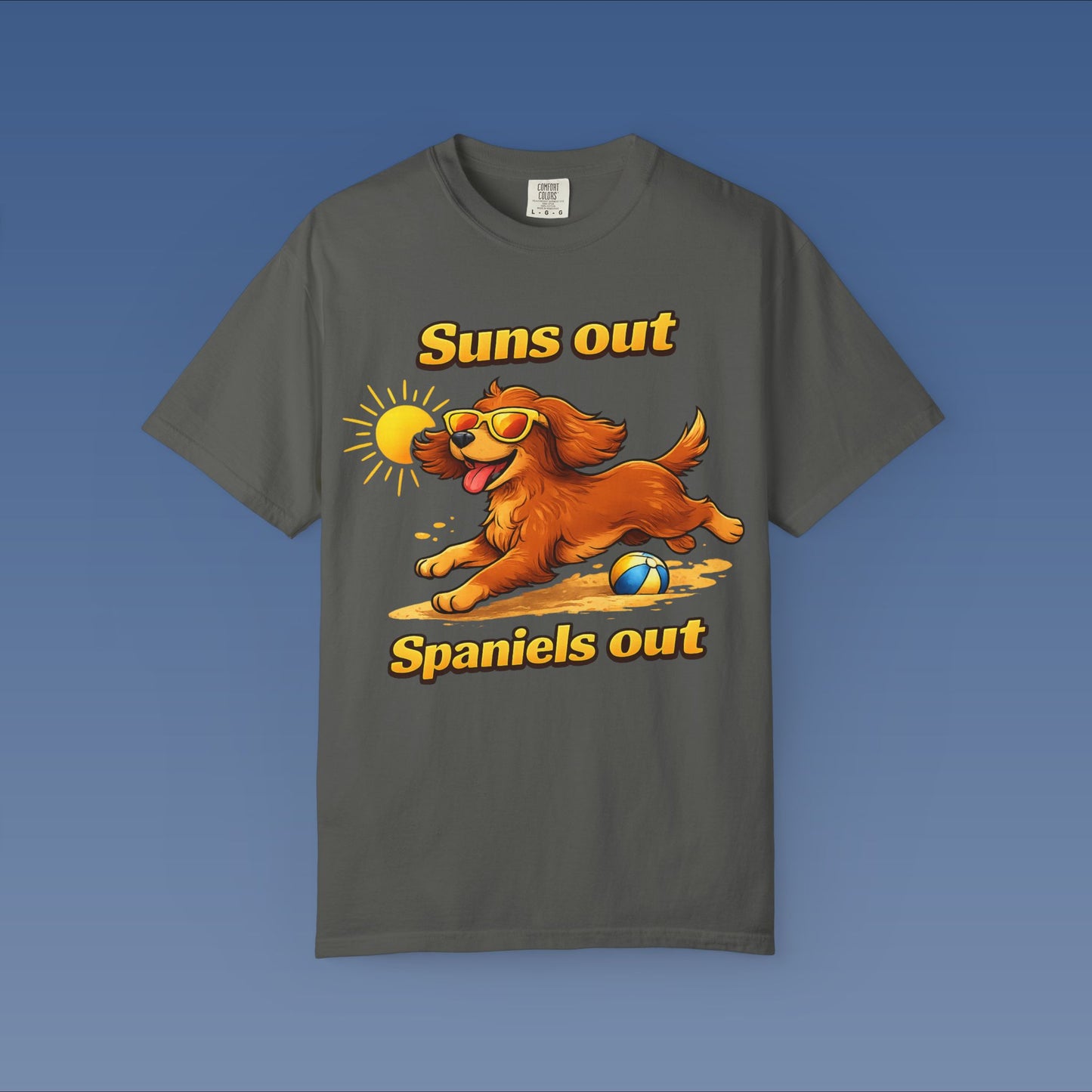 Suns Out Spaniels Out - Golden