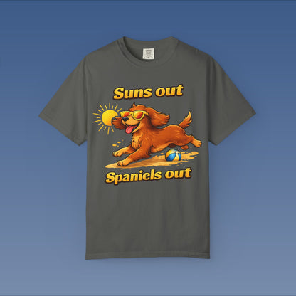 Suns Out Spaniels Out - Golden