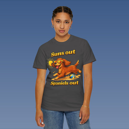 Suns Out Spaniels Out - Golden