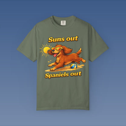 Suns Out Spaniels Out - Golden