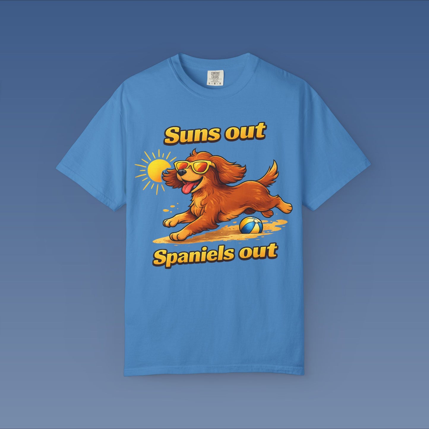 Suns Out Spaniels Out - Golden