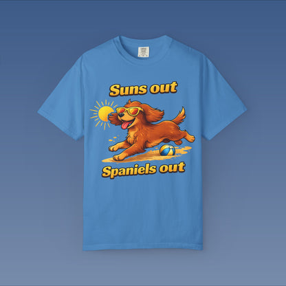 Suns Out Spaniels Out - Golden