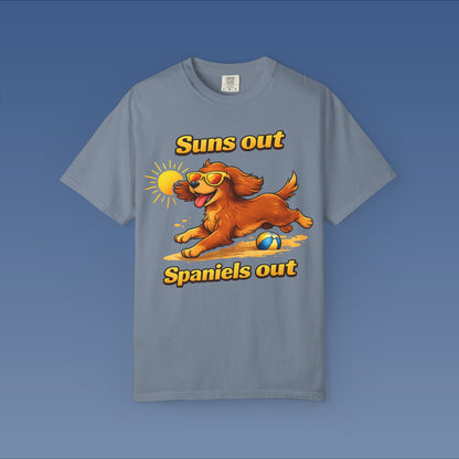 Suns Out Spaniels Out - Golden