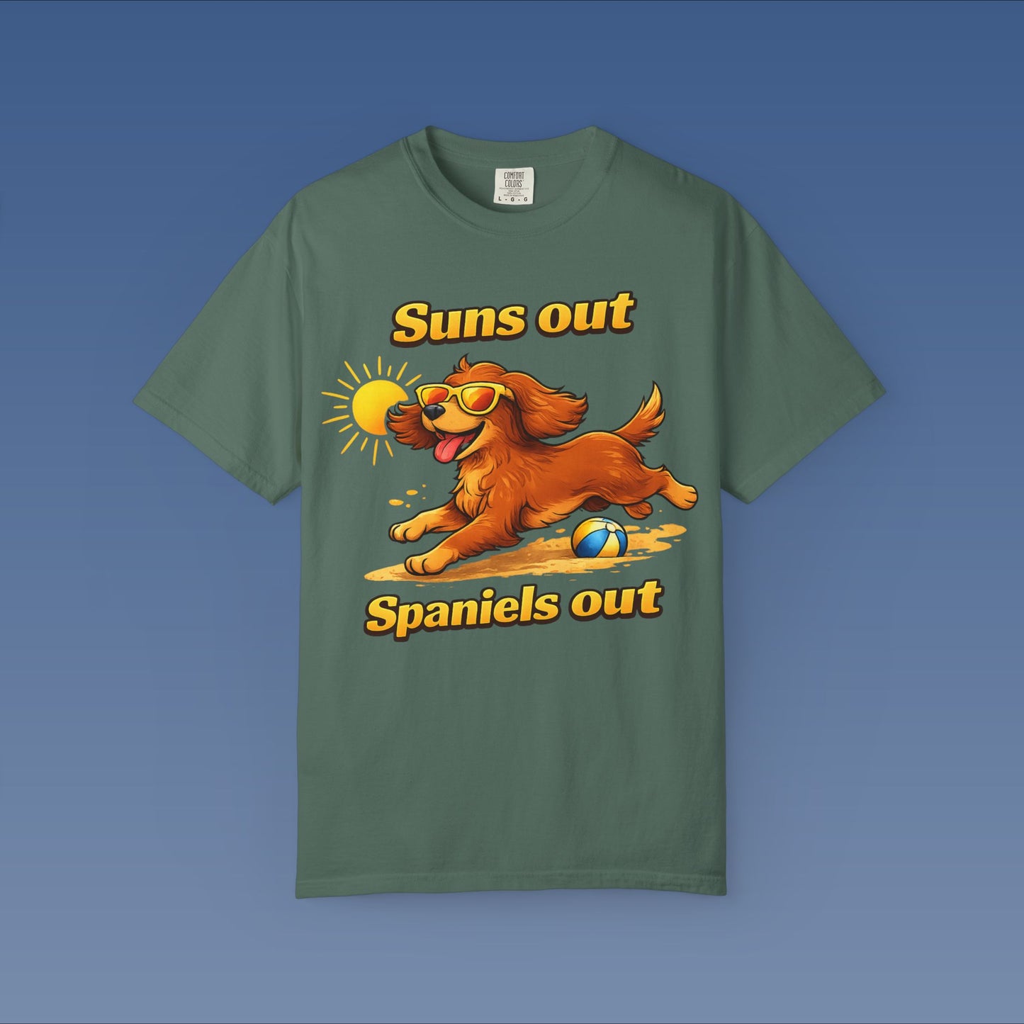 Suns Out Spaniels Out - Golden
