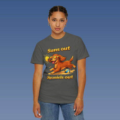 Suns Out Spaniels Out - Golden