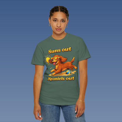 Suns Out Spaniels Out - Golden