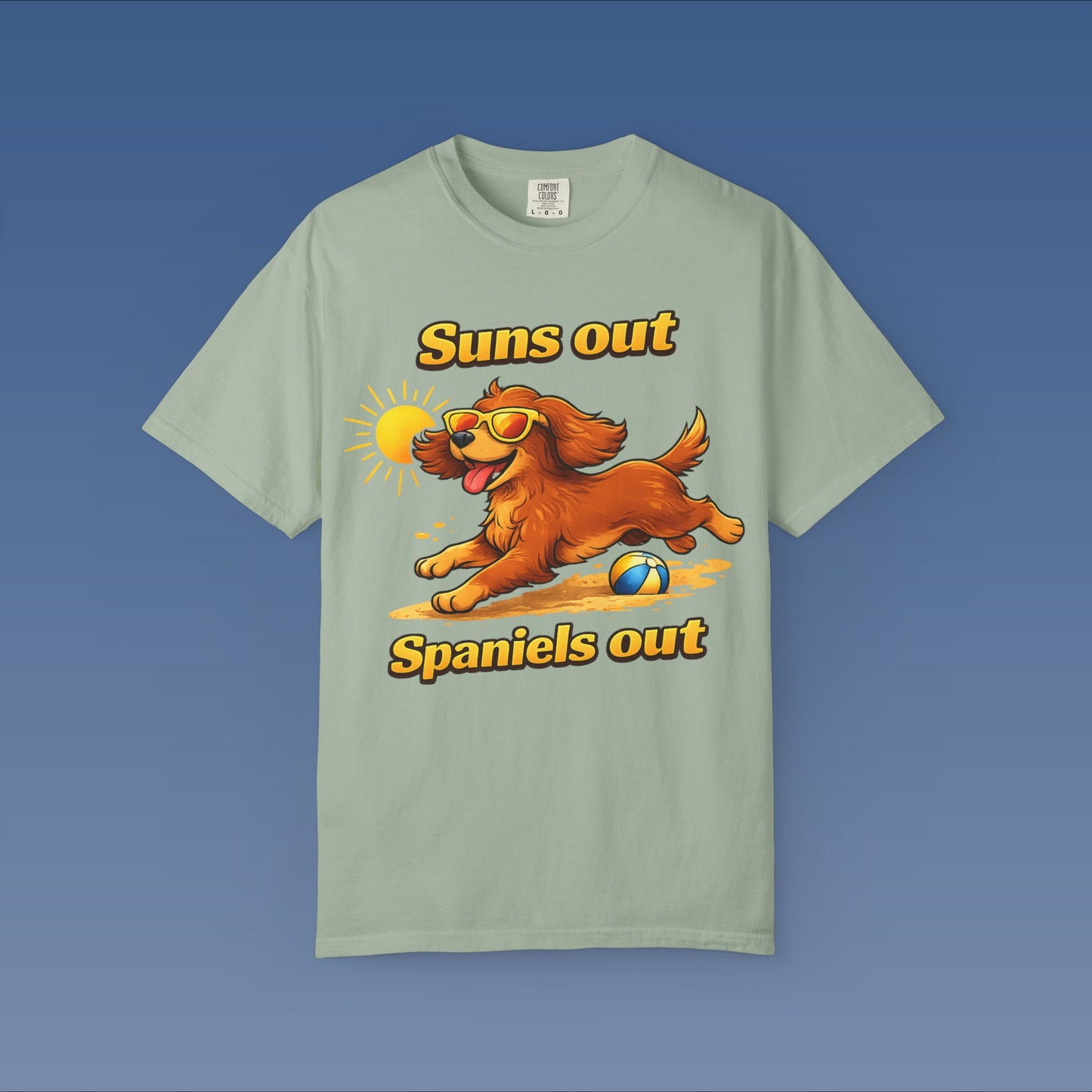 Suns Out Spaniels Out - Golden