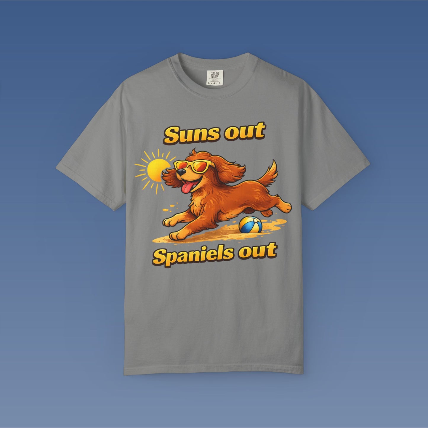 Suns Out Spaniels Out - Golden