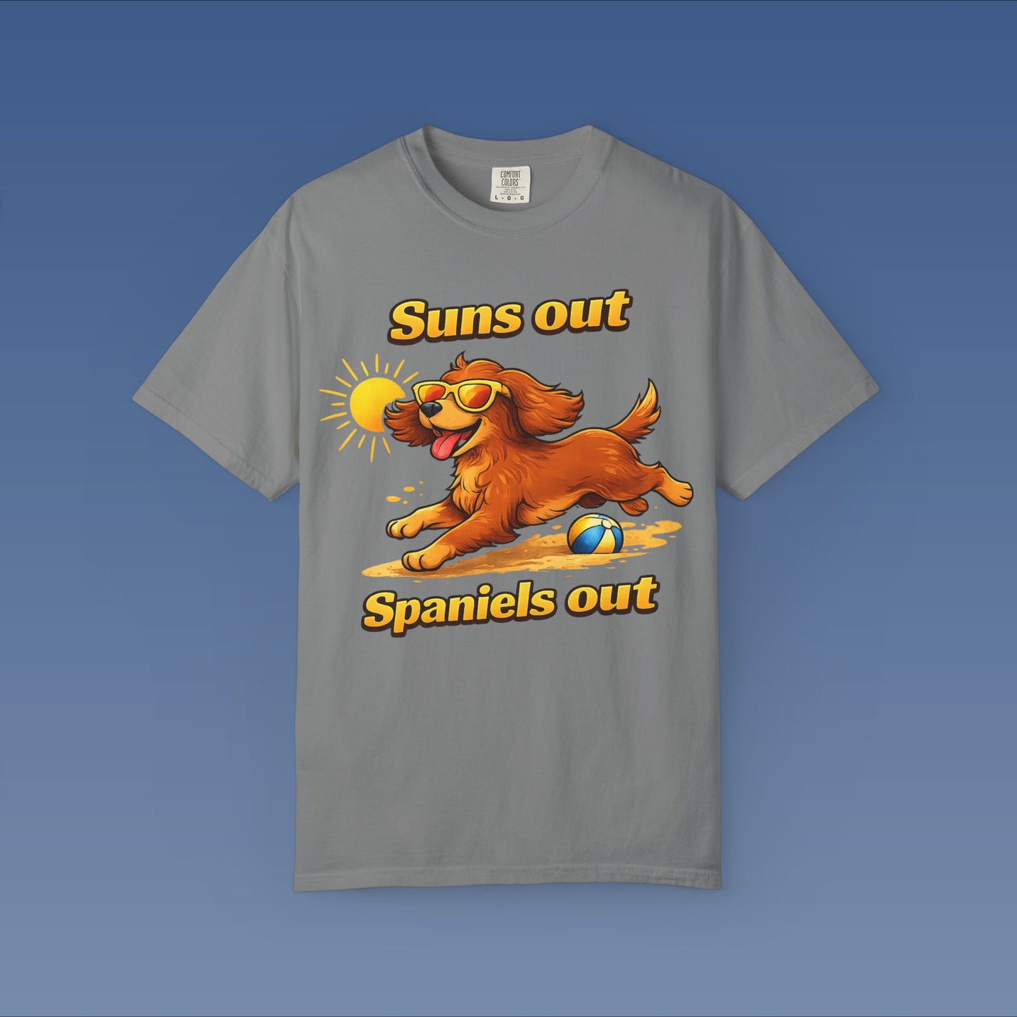 Suns Out Spaniels Out - Golden