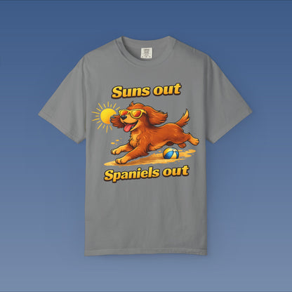 Suns Out Spaniels Out - Golden